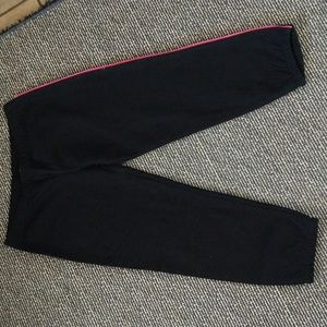 NWOT Workout Capris with Tie Waist